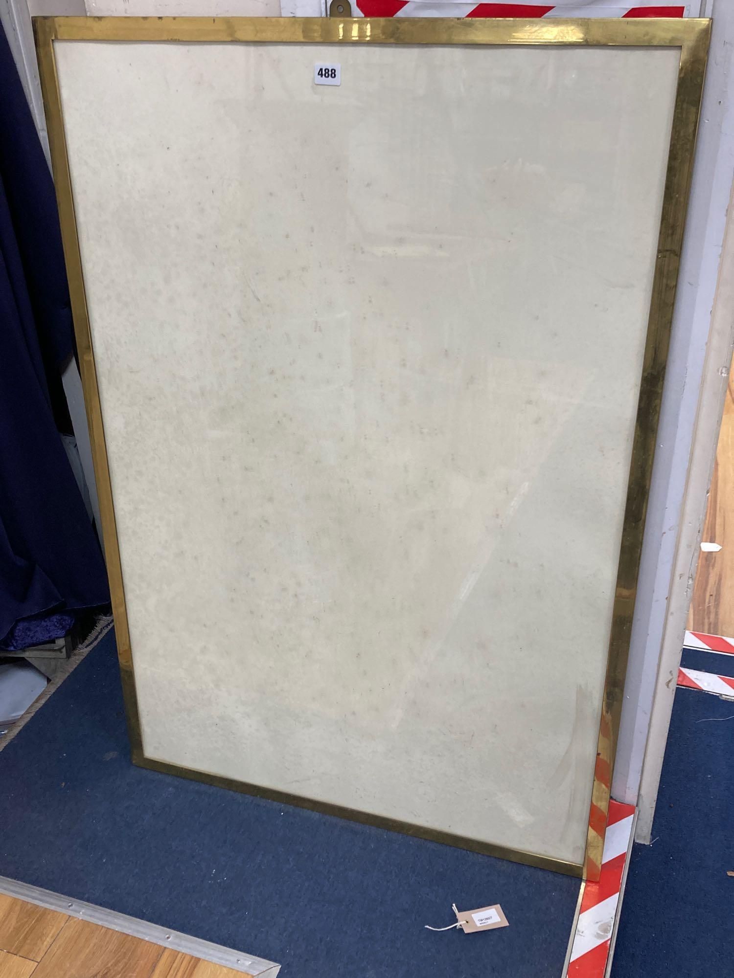 A good quality John Jones picture frame, overall 116cm x 78.5cm